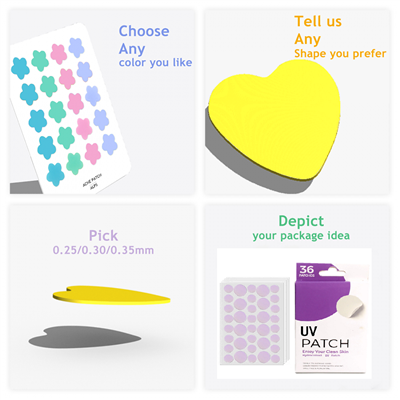 Стикер за откриване на ултравиолетови лъчи